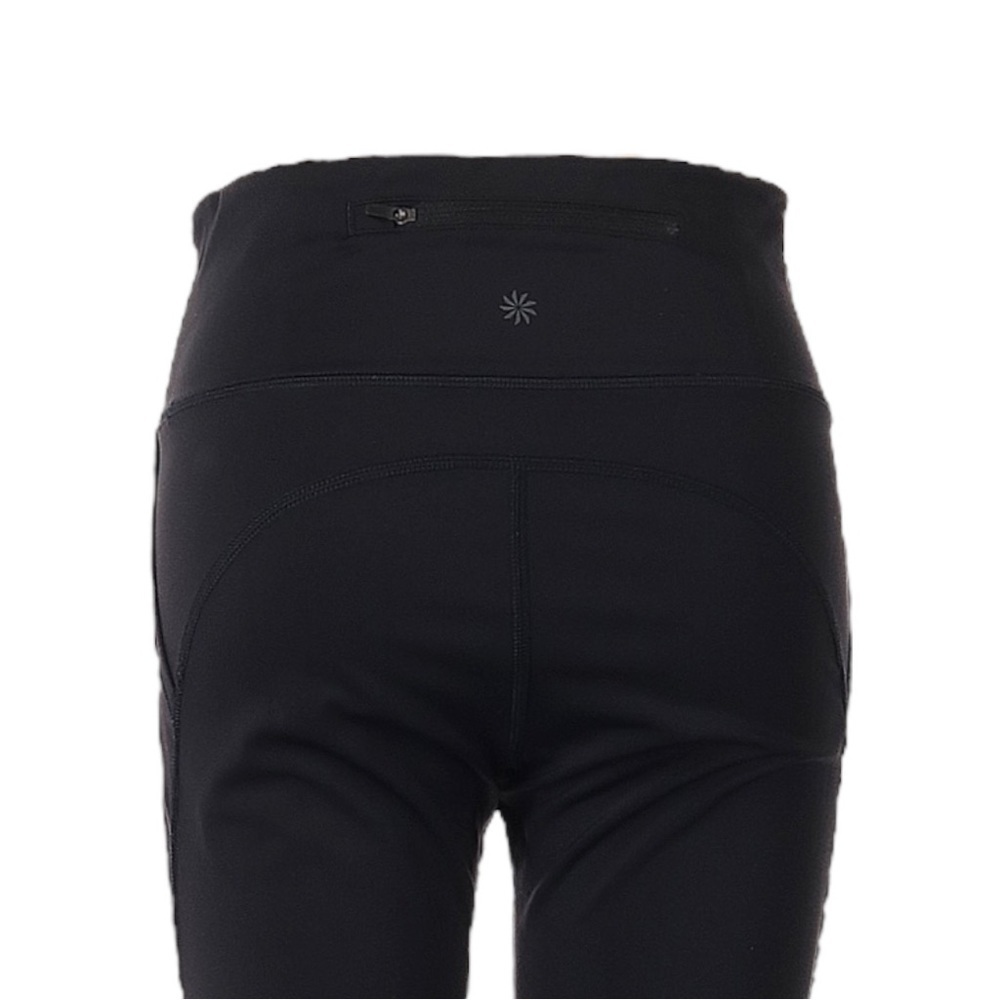 NWT Athleta Accelerate High Rise Crop Leggings 1X Black SwiftLite Lightweight - Picture 4 of 10